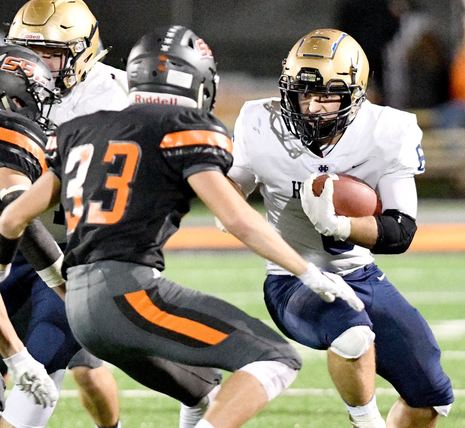 SB-L vs Heelan football